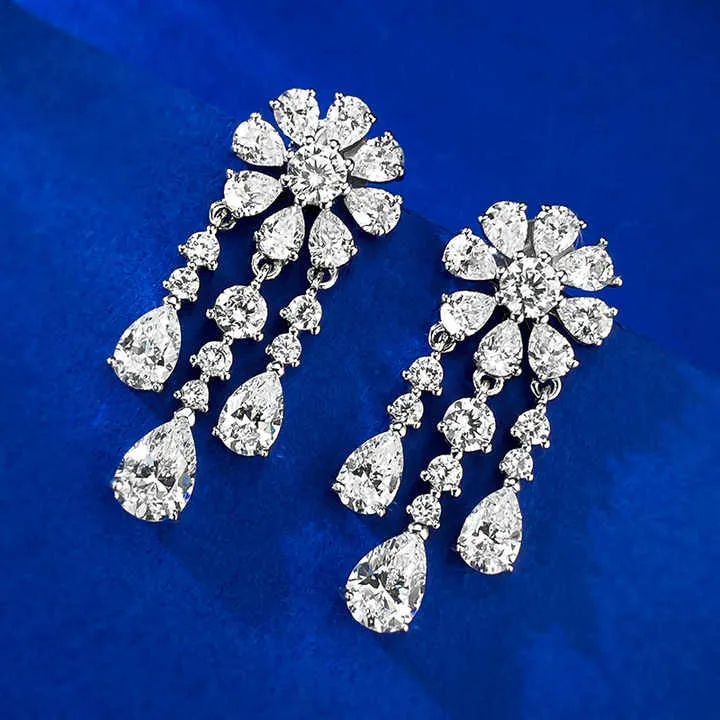 قراط فانا الفاخرة المصنوعة من الفضة الإسترلينية عيار 925Vana Luxury 925 Sterling Silver Earrings