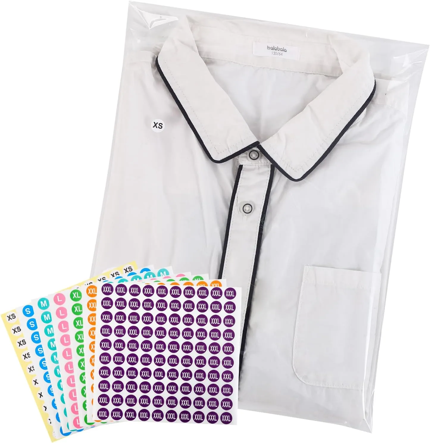 100 Pieces Large Self Sealing Cellophane Bags Self Adhesive 10 x13 inches Cellophane Bags for Packaging Clothes, T-shirts, Pants Party Favors and More