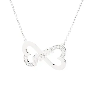 1/8  ctw Round Lab Grown Diamond Fashion Necklace
