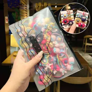 20Pcs Girls Colorful Small Elastic Hair Bands Children Ponytail Holder