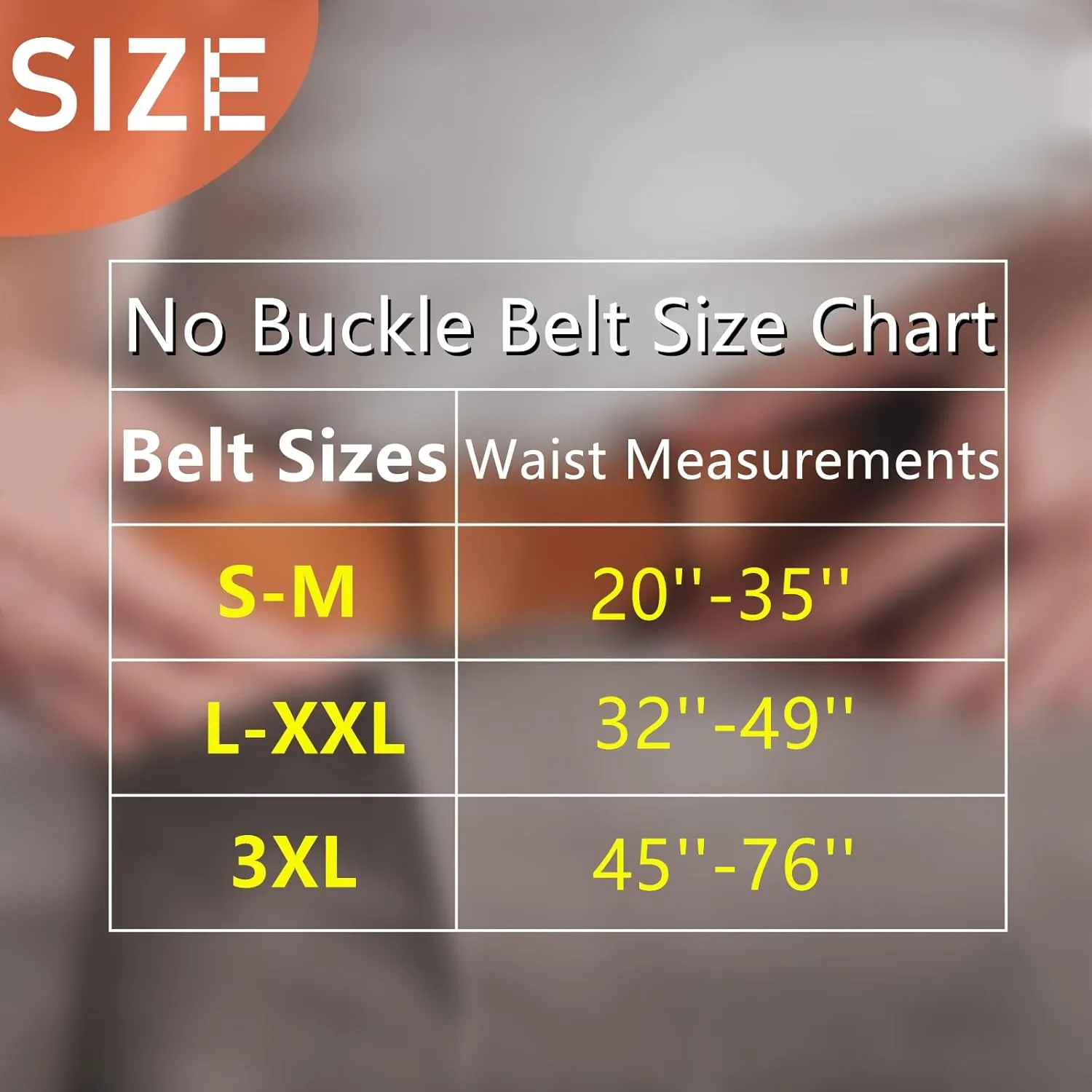 4 PcsNo Buckle Stretch Belt for Women and Men Elastic Waist Belt Invisible Belts for Jeans Pants
