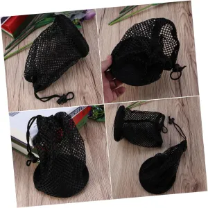 8 Pcs Golf Net Bag Golf Balls Dribble Bracket