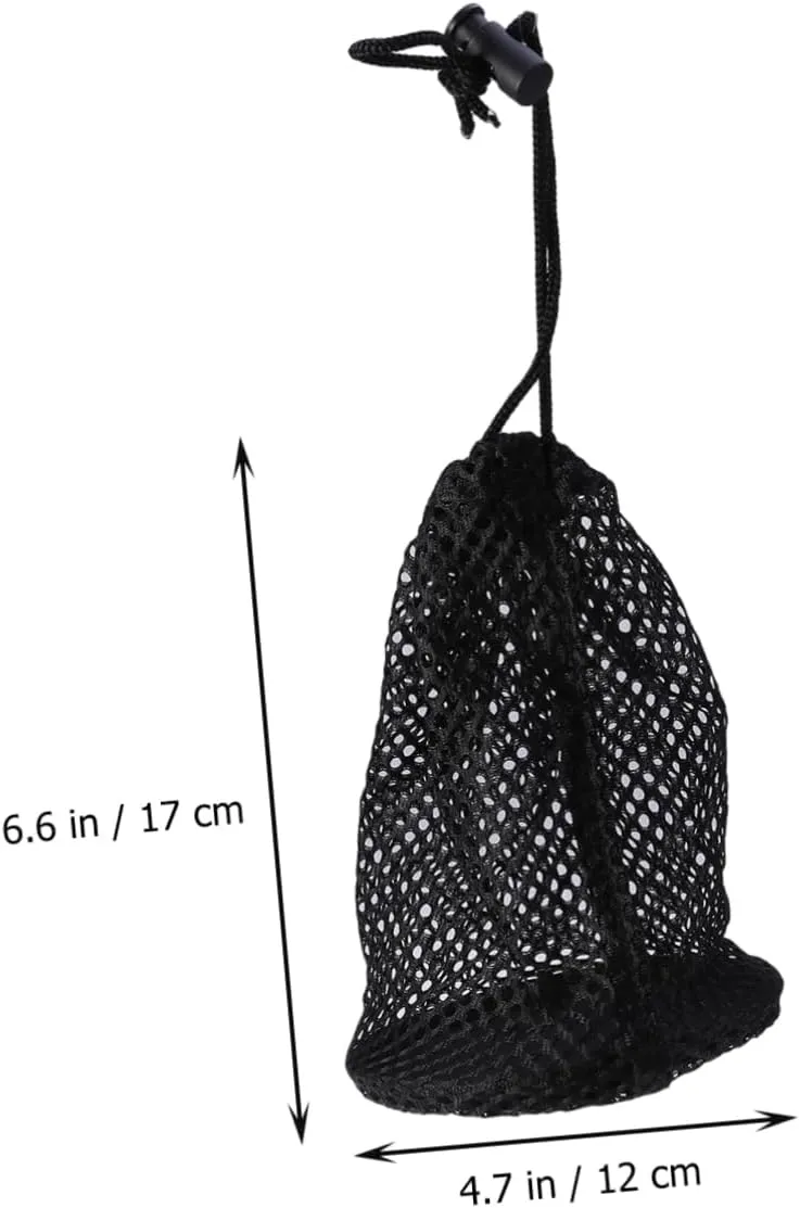 8 Pcs Golf Net Bag Golf Balls Dribble Bracket