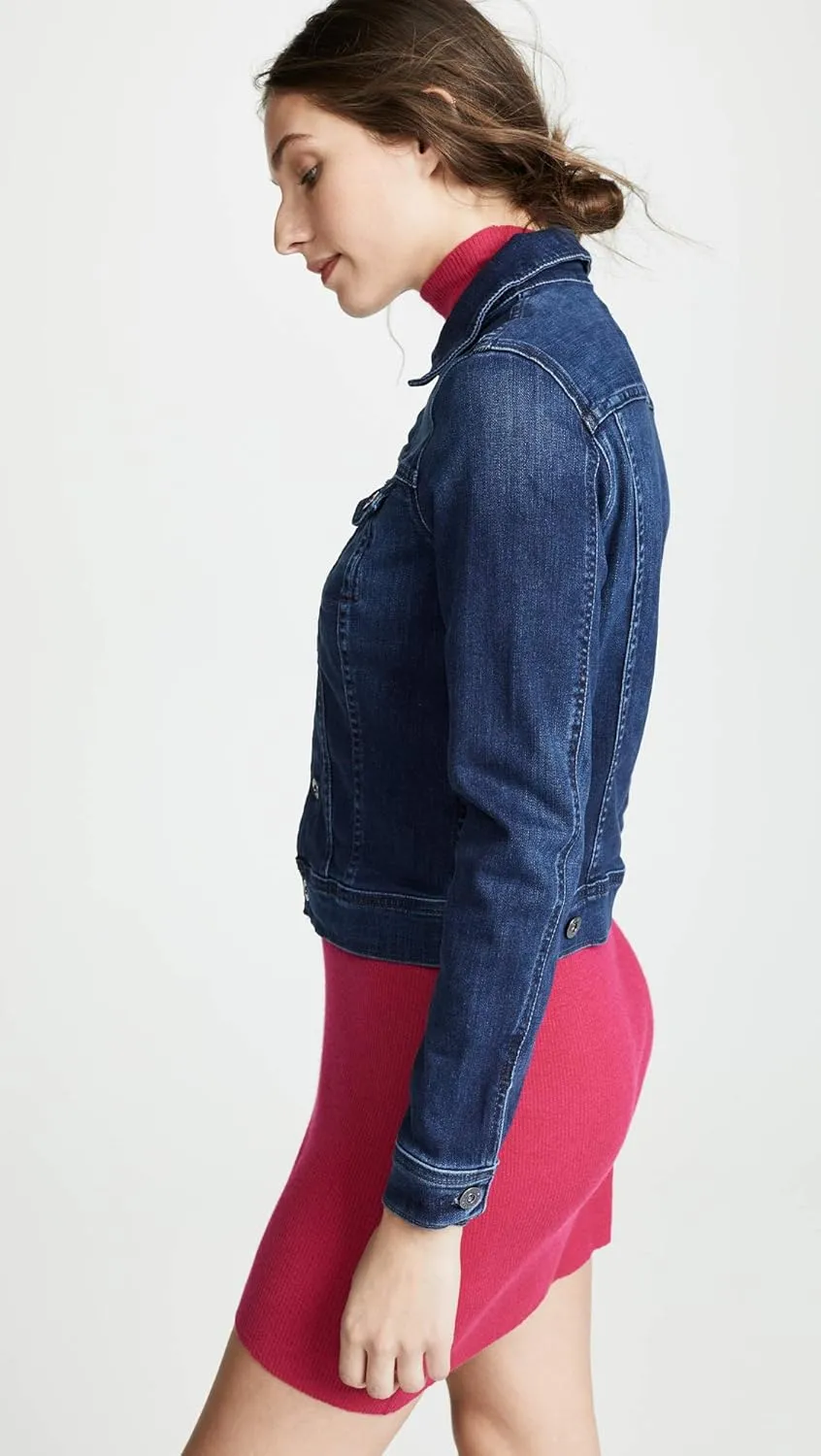 AG Adriano Goldschmied Women's Robyn Fitted Stretch Jean Jacket