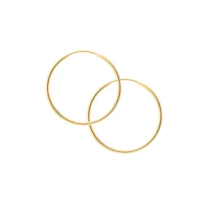Audrey Infinity Hoop Small