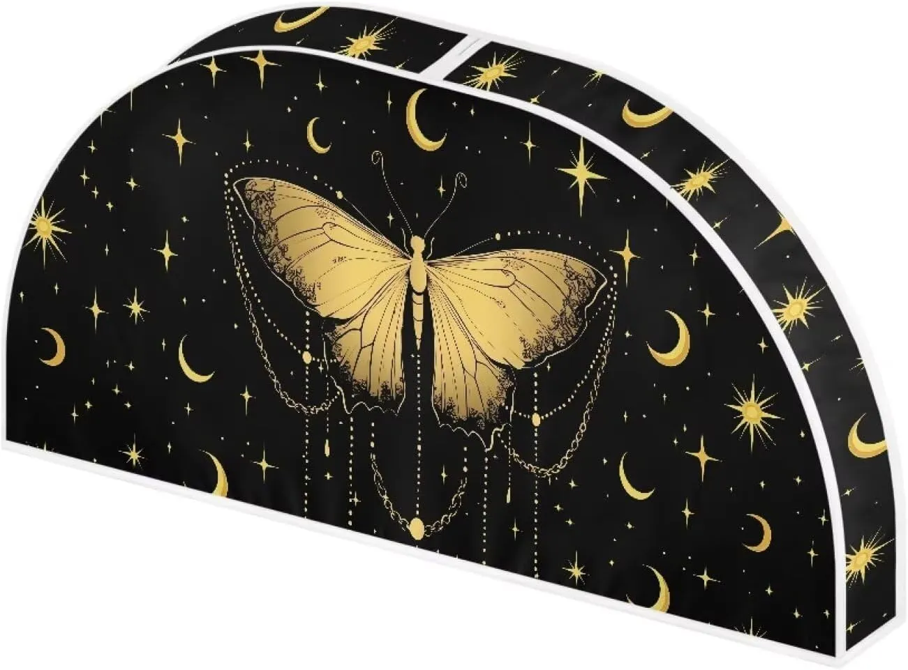 Babrukda Galaxy Butterfly Clothes Garment Rack Cover for Storage, Clothes Garment Rack Cover for Dress, Suit, Coat, Shirts Wardrobe Clothes Protector 12.48 x 24.61 Inch Hang Up Storage Bag, Cover Only