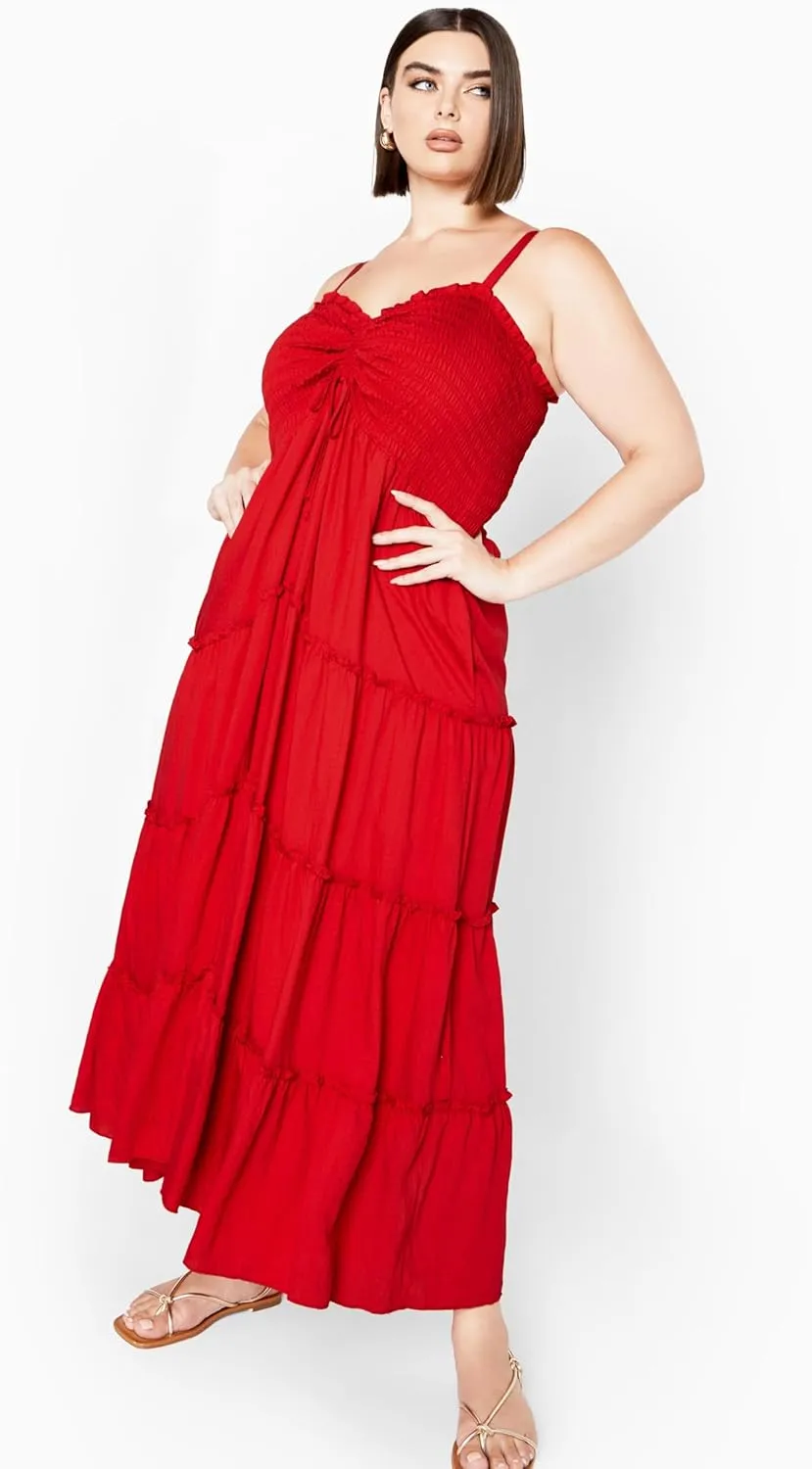 City Chic Women's Plus Size Alisa Maxi Dress