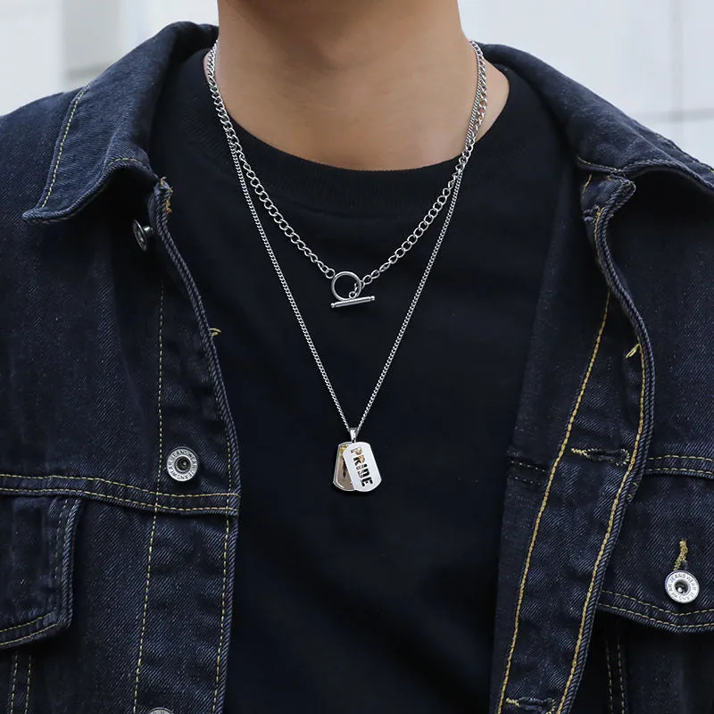 Customized Name Photo Dog Tag Memorial Necklace With Picture