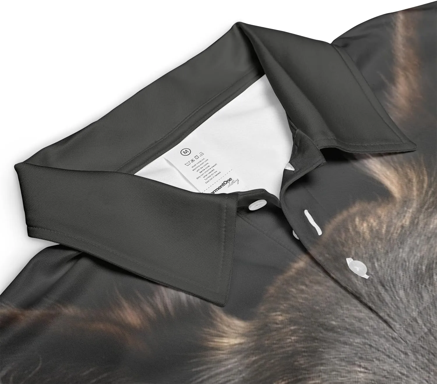 Dog Face Polo Shirts for Men - Dog Breed Mens Quick Dry Short Sleeve Polo Shirts Series 19
