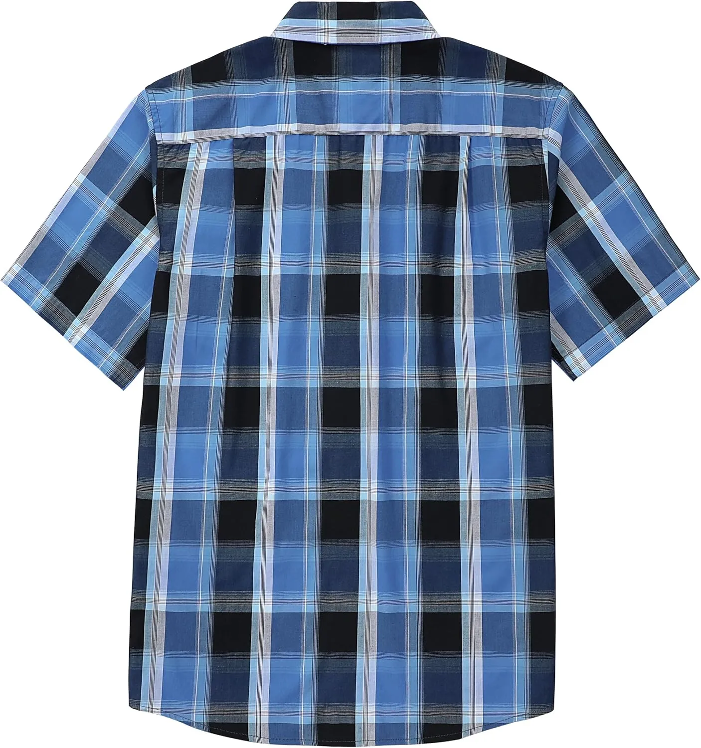 Dubinik Mens Short Sleeve Button Down Shirts Summer Vintage Short Sleeve Button Down Men Lightweight Men's Casual Shirts