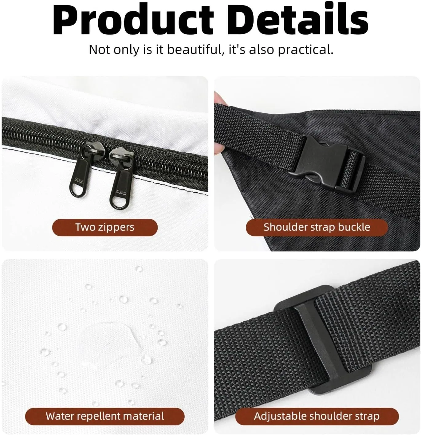 Fanny Pack for Men Women Green Leaves and Birds Belt Bag with Adjustable Strap Fashion Waist Bag Waist Pack for Travel