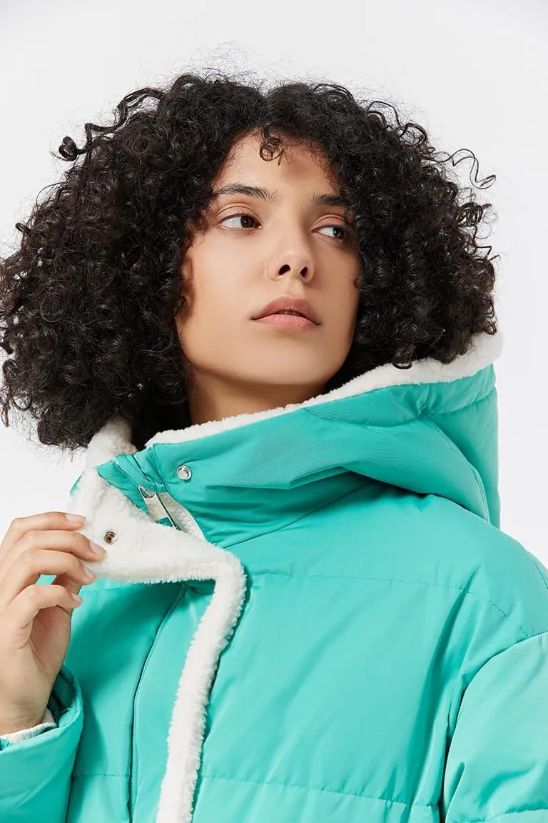 Fitouch Mary Women's Short Down Puffer Coat Jacket | Thicken | 750  Fill Power