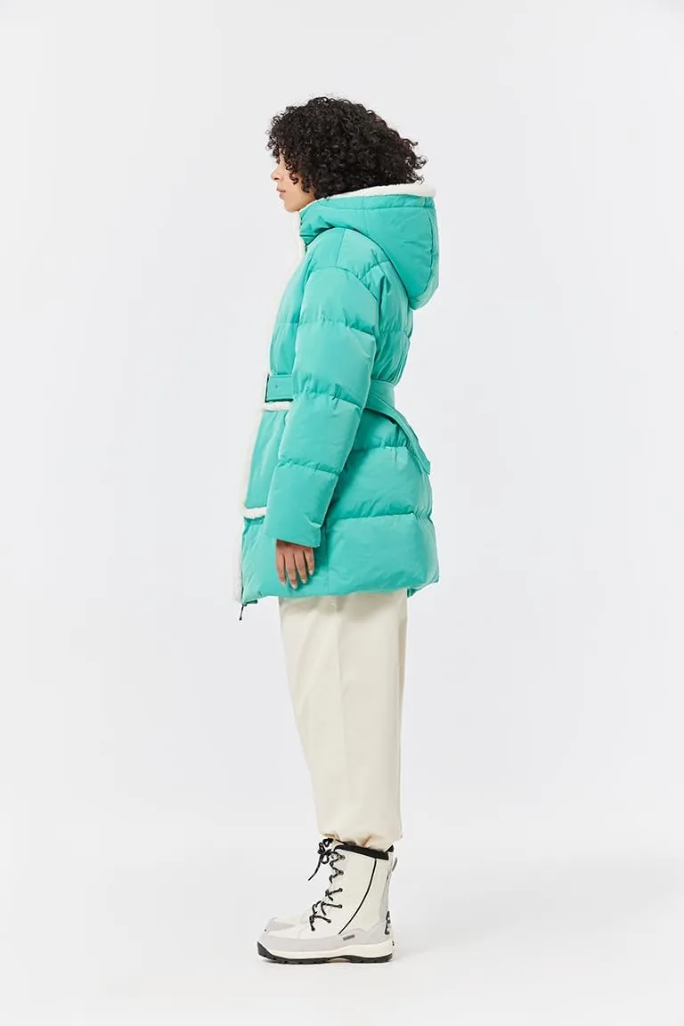 Fitouch Mary Women's Short Down Puffer Coat Jacket | Thicken | 750  Fill Power