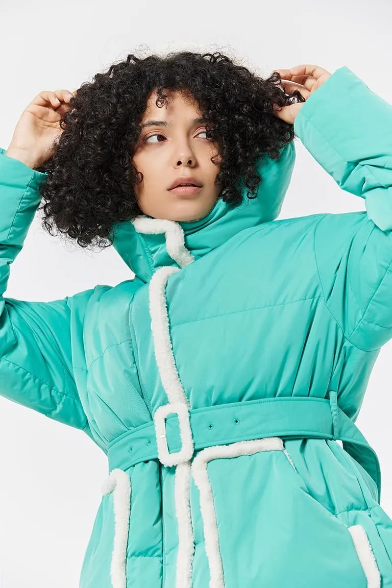 Fitouch Mary Women's Short Down Puffer Coat Jacket | Thicken | 750  Fill Power