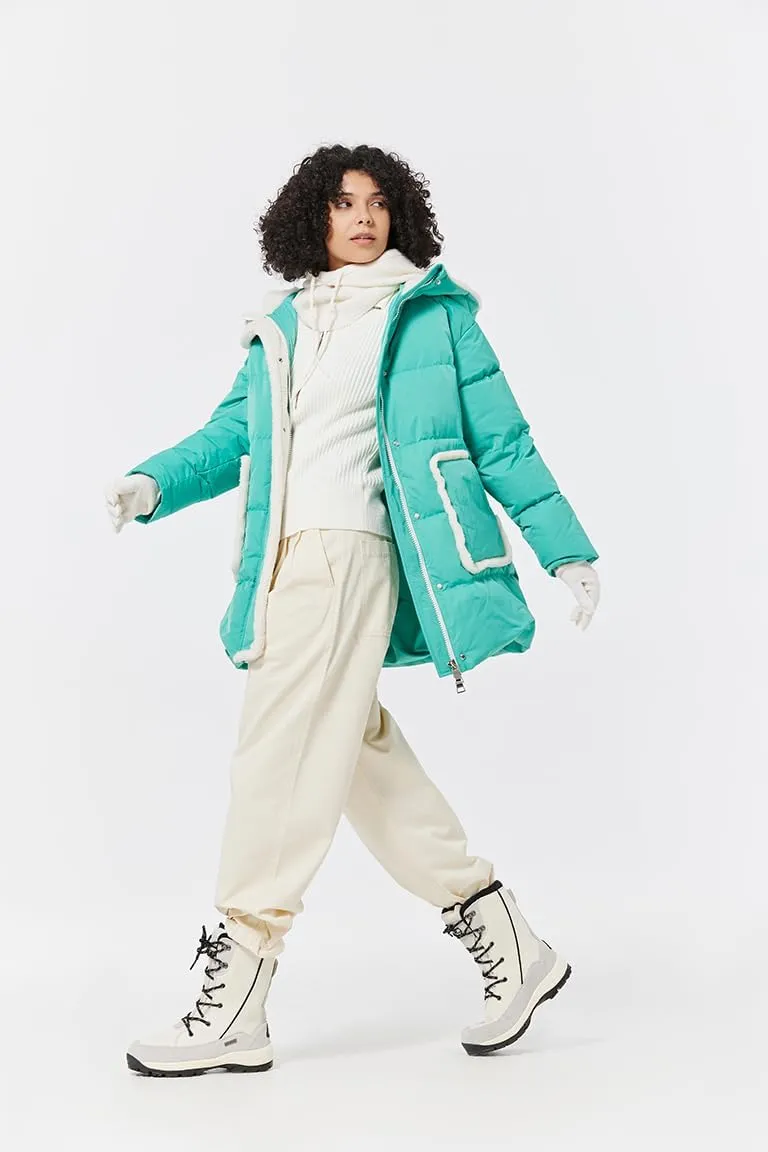 Fitouch Mary Women's Short Down Puffer Coat Jacket | Thicken | 750  Fill Power