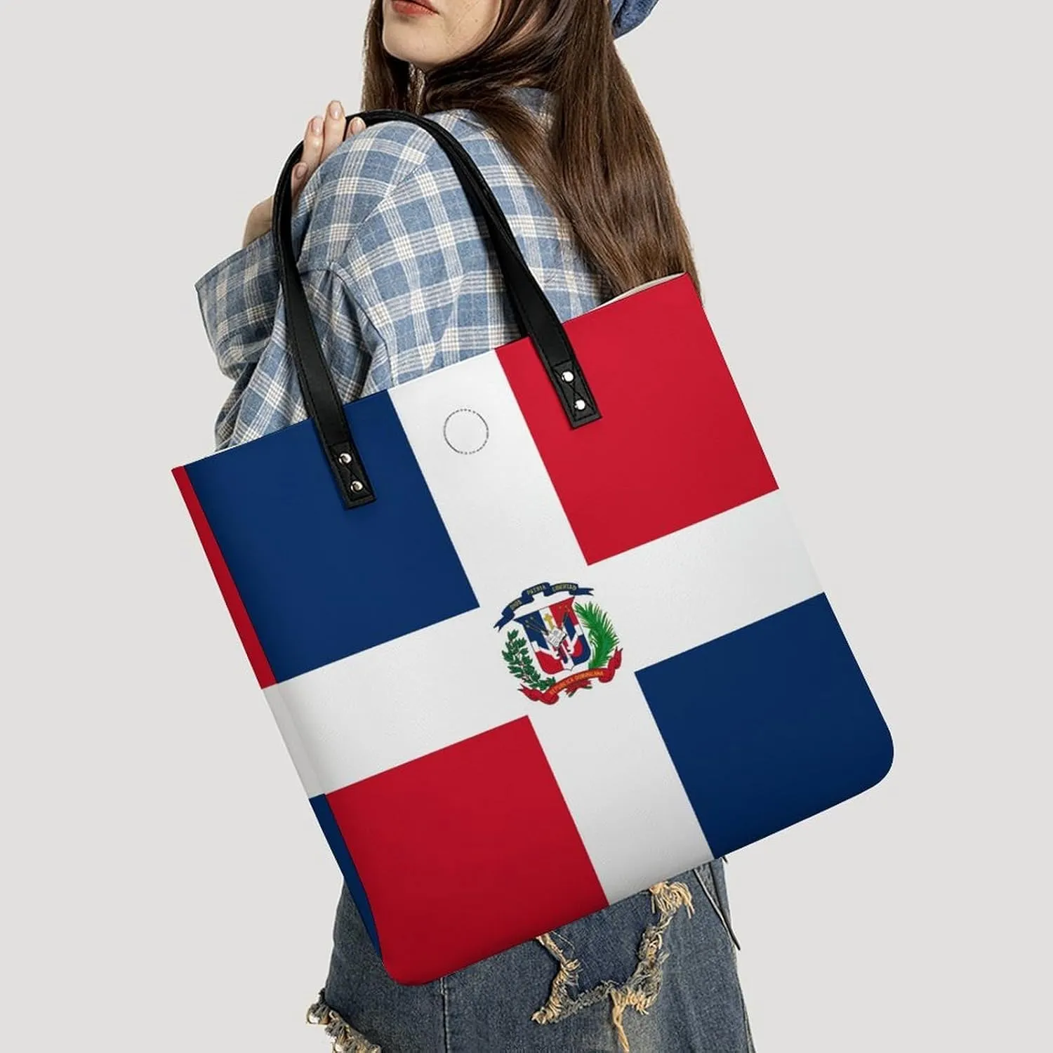 French Polynesia Flag Women's Hobo Bag Elegant Leather Tote for Travel and Daily Activities
