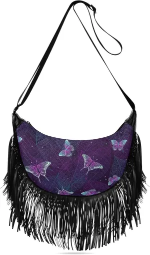 Fringe Crossbody Bag Handbag with Tassel Womens Western Purse Cowgirl Bag