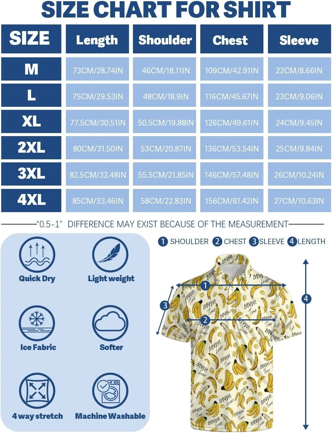Mens Funny Polo Shirts, Short Sleeve Golf Shirts, Moisture Wicking Quick-Dry Business Casual Shirt for Men