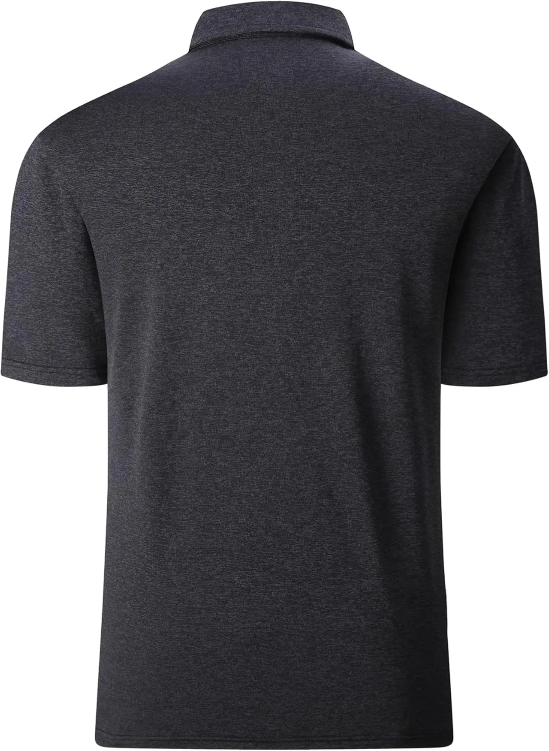 Men's Polo Shirts Short Sleeve Moisture Wicking Performance Golf Shirts Collared Lightweight Casual T-Shirt Athletic