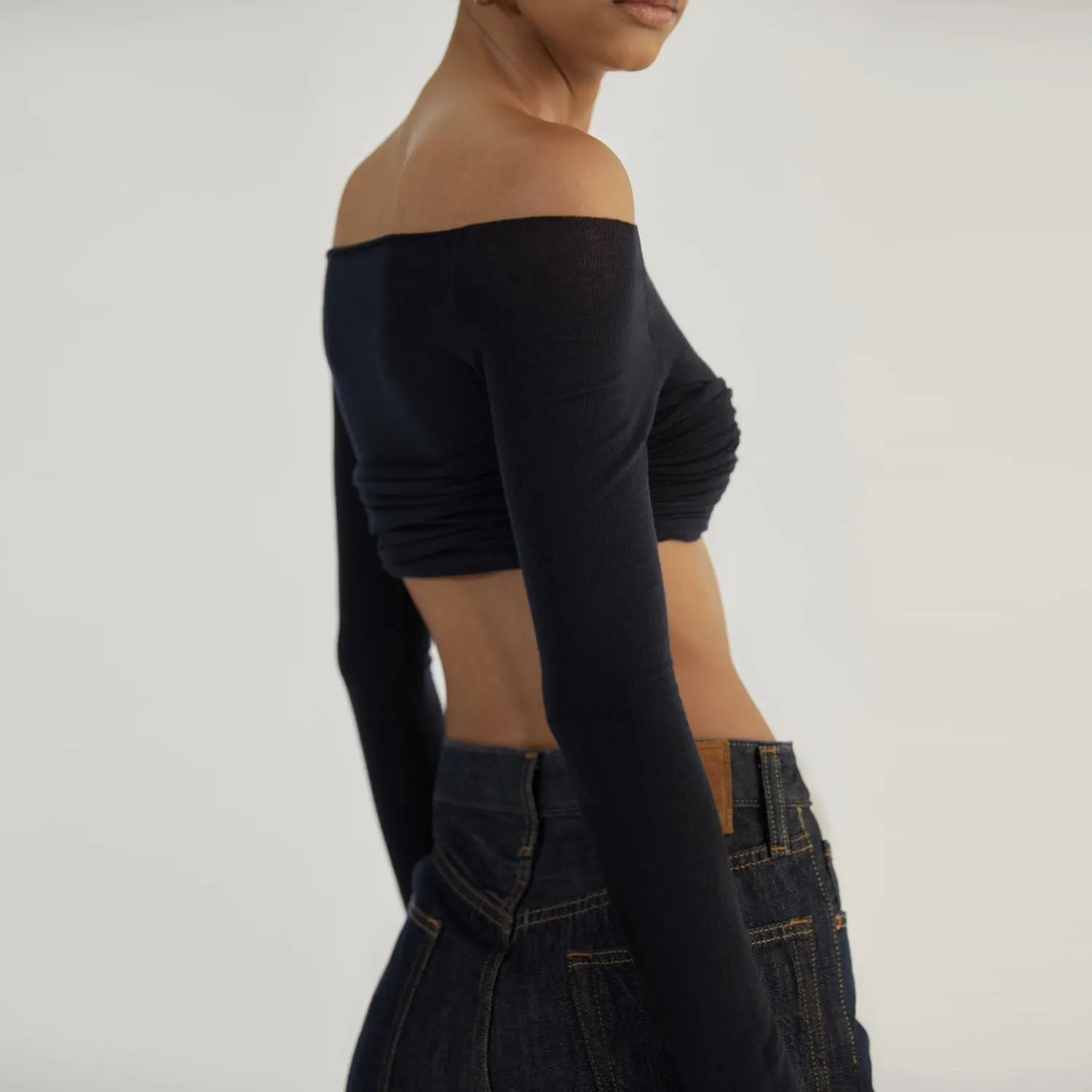 Off Shoulder crop top