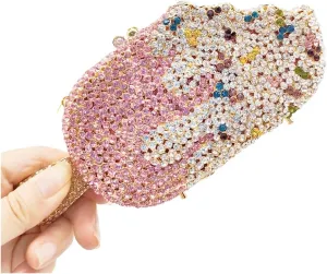 Rhinestone Bags Handbags Women Popsicle Flavor Evening Bags And Clutchese Wedding Party Purses