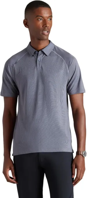 Rhone Delta Pique Mens Polo, Golf Shirts for Men, Anti Odor, Moisture Wicking Lightweight Polo Shirts