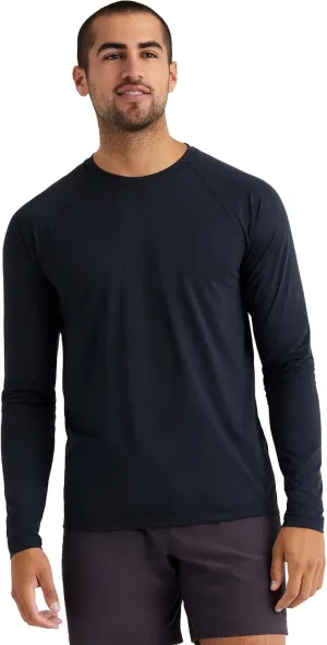 Rhone Reign Mens Long Sleeve Workout Shirts, Anti-Odor, Quick Dry Mens Gym Shirts, UPF 50 
