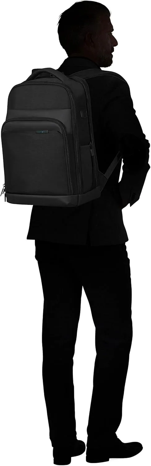 Samsonite Men's LPT, Black, Laptop Backpack 14.1" (40 cm-16.5 L)