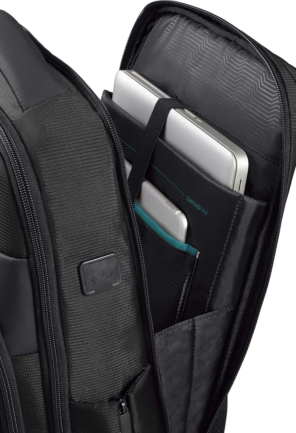 Samsonite Men's LPT, Black, Laptop Backpack 14.1" (40 cm-16.5 L)