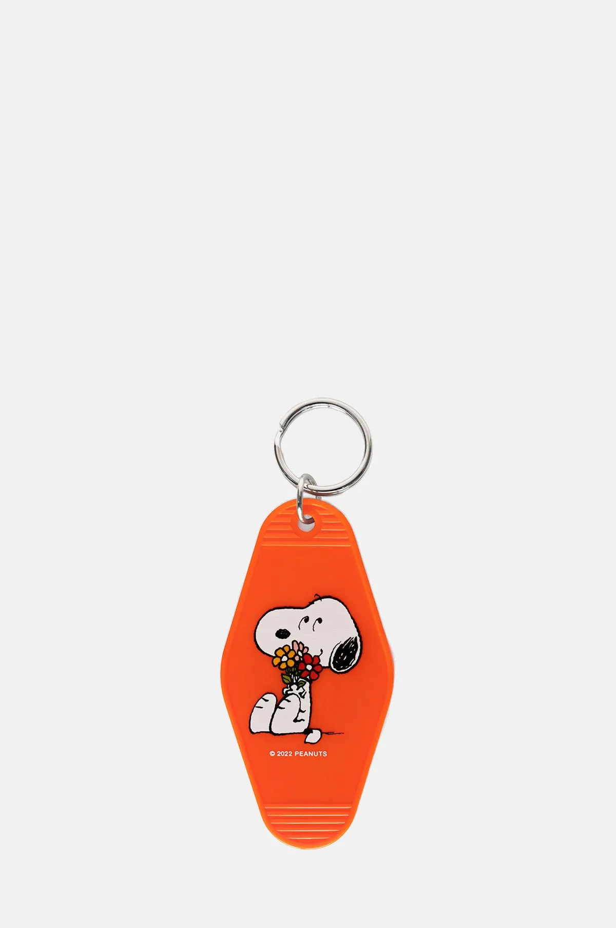 Snoopy Flower Bouquet Key Tag