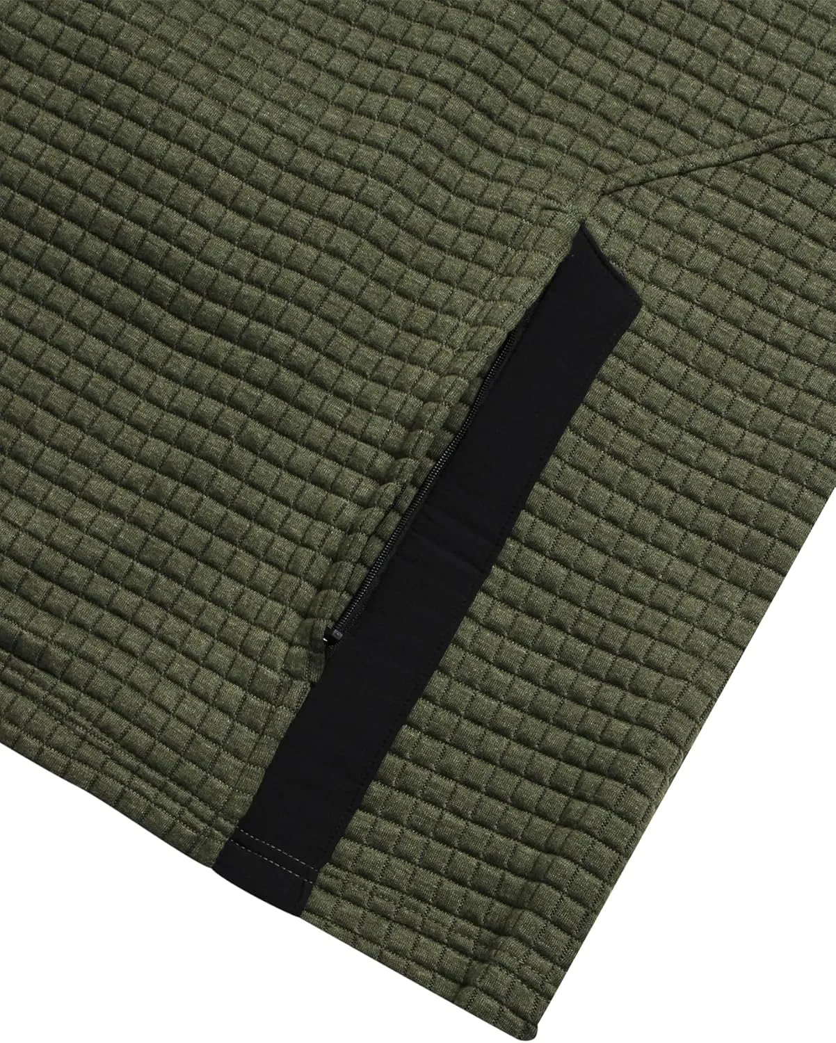 Spyder Mens Quarter Zip Pullover Sweatshirt - Grid Fleece Sweater Workout Shirts for Men - Quarter Zip Pullover Men Apparel