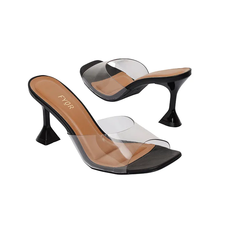 Square Toe Vintage Heeled BDV 053