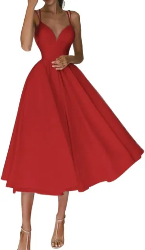 Summer Multicolor Camisole Sexy Swing Dress Women's Party Evening Dress