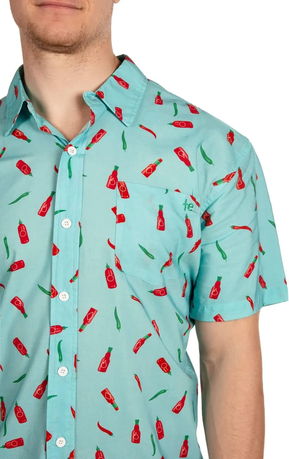 Tipsy Elves Hawaiian Shirts for Men - Mens Casual Beach Summer Shirts - Stretch Fabric with Modern Fit