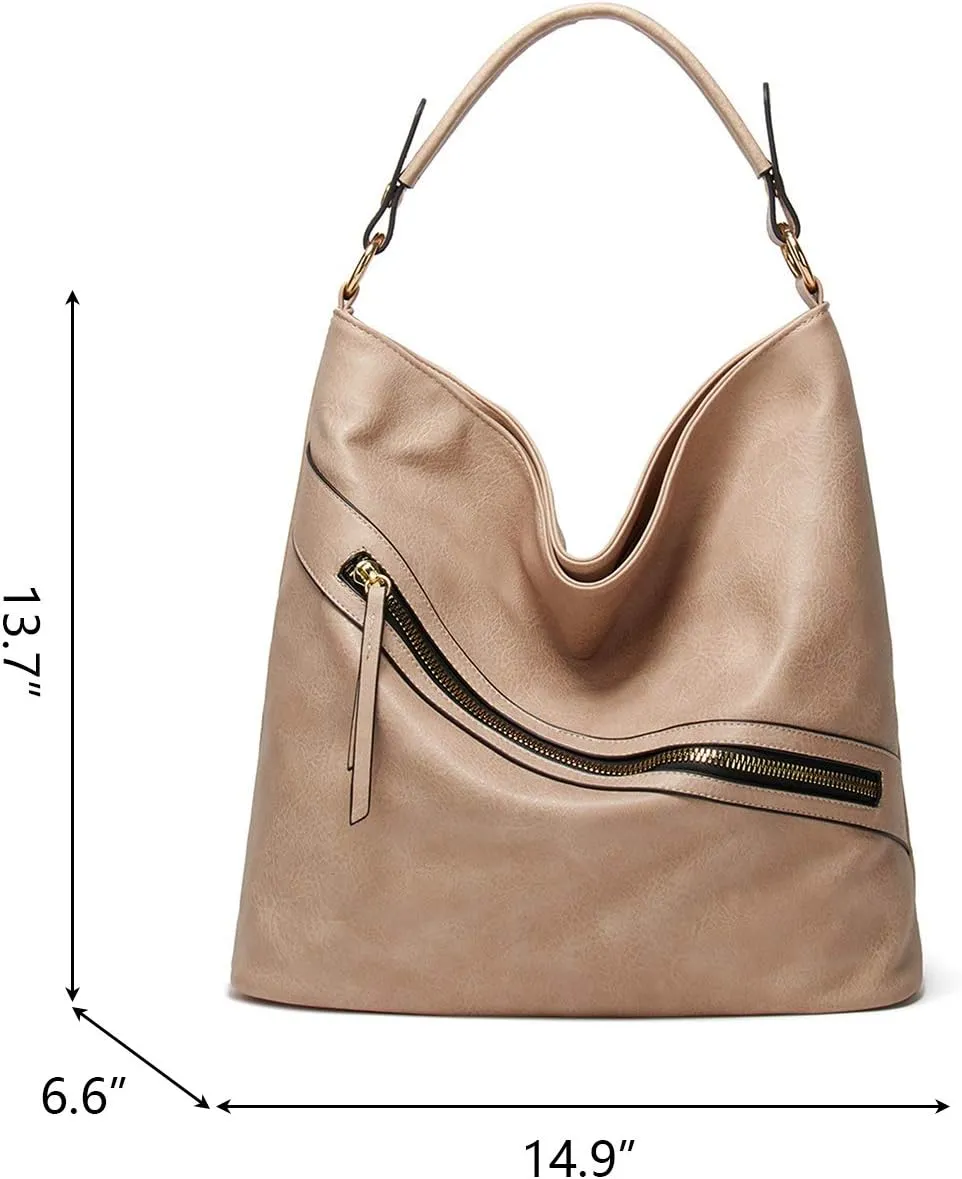 Women Hobo Bags Large Capacity Shoulder Bags Fashion Top Handle Purses Handbags