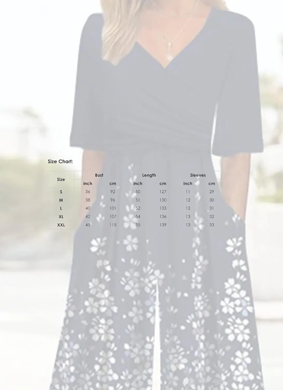 Women's Casual Loose Print V Neck Romper Short Sleeve One Piece with Side Pockets Trendy Jumpsuit for 2025