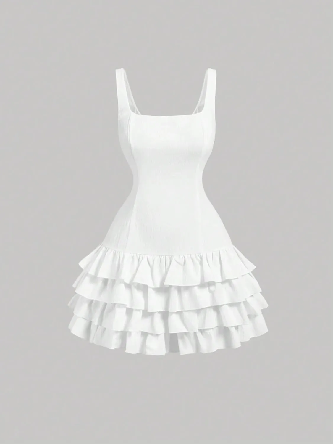 Women's Cute Square Neck Summer Short Dresses Wedding Brides Backless Fashion Short Dresses for Women