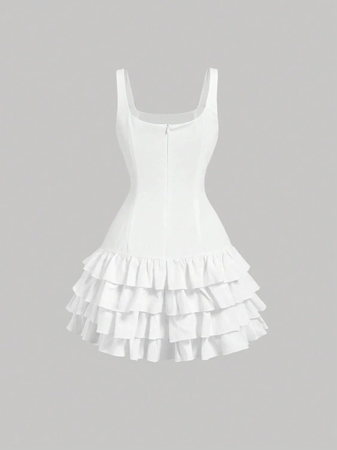 Women's Cute Square Neck Summer Short Dresses Wedding Brides Backless Fashion Short Dresses for Women