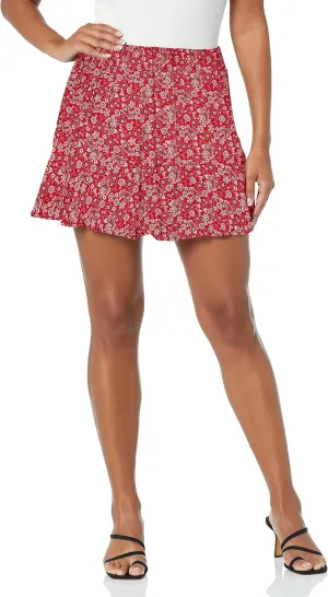 YMI Women's Dropped Tier Skort